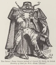 Das Ideal, Fantasieporträt des Generals Sir Smith, des britischen Kriegsministers